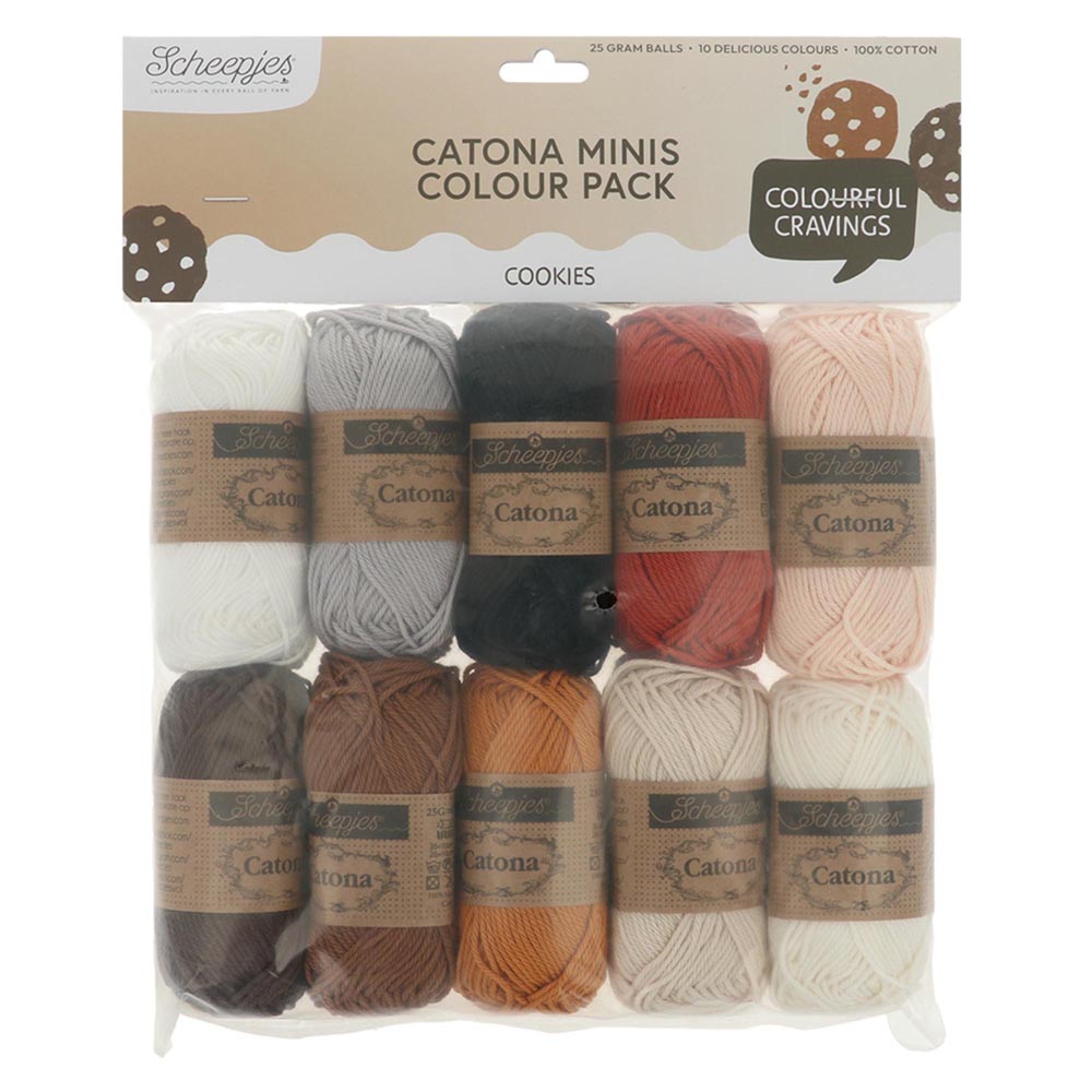 Scheepjes Catona en Chroma colour pack 10x25g - 1st