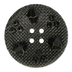 Faceted button size 32 - 40pcs