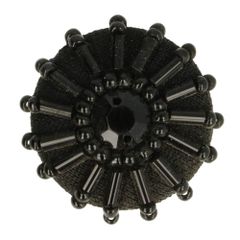 Passementerie button handmade with stone size 30-60 - 25pcs