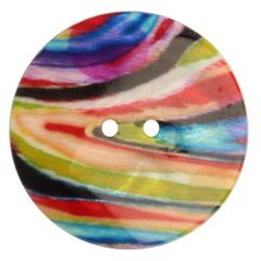 Knoop parelmoer print maat 54 - 33,75mm - 30st - 16