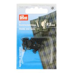 Prym Broek- en rokhaken met staven 9.5mm - 5x3st