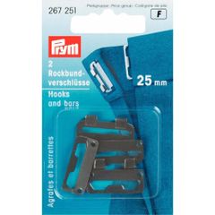 Prym Rokhaken staal 25mm - 5x2st
