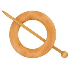 Cardigan fastener wood 80mm - 5pcs - 1