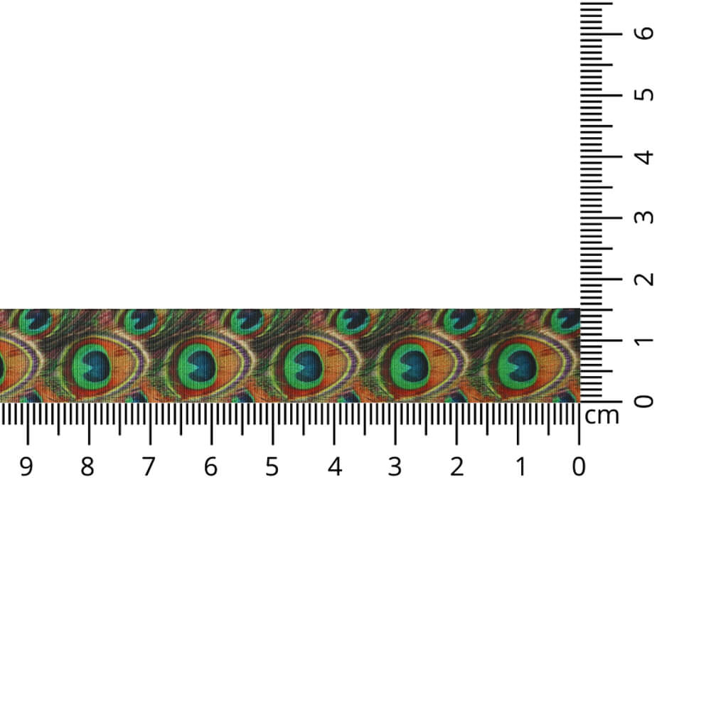 Kuny Satijnlint pauw 15mm - 20m