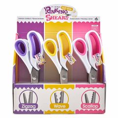 Sew Tasty Pinking shears 3 types 22.9cm display - 1x12pcs