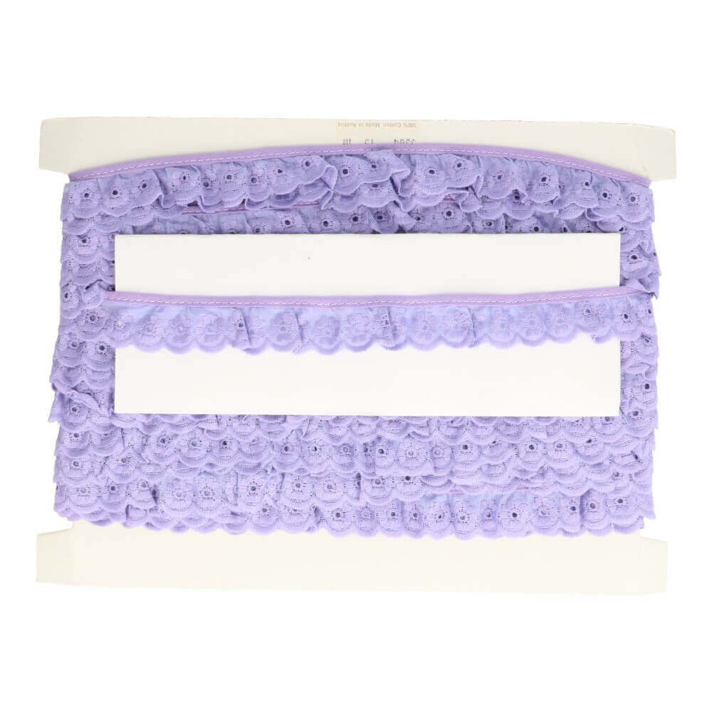 Broderie rimpel 22mm kleur - 15m