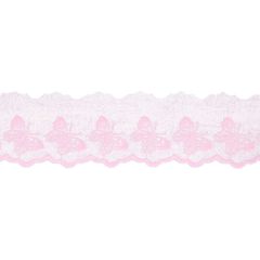 Broderie anglaise butterfly 50mm coloured - 18.4m - 749