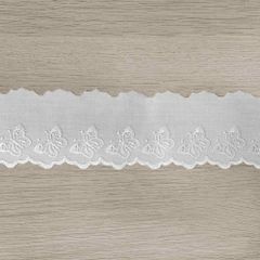 Broderie Vlinder - 65mm - 18,4m - 089