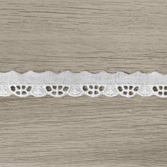 Broderie wit - 18,4m