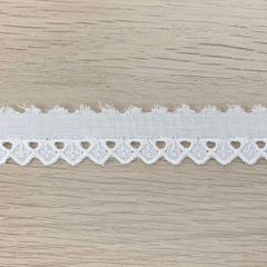 Broderie wit - 18,4m