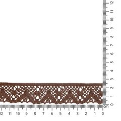 Lace trim cotton 22mm - 25m - 881