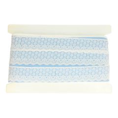 Nylon-Spitze weiß - 50m