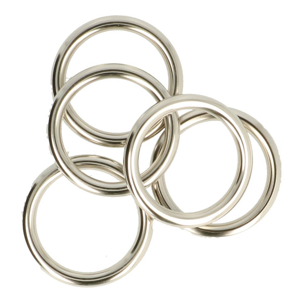 Antex Gardinenring 30x39mm nickel - 50Stk