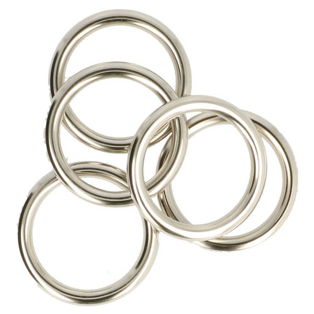 Antex Gardinenring 37x49mm nickel - 50Stk