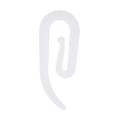 Antex Curtain gathering hook 10mm white - 1000pcs