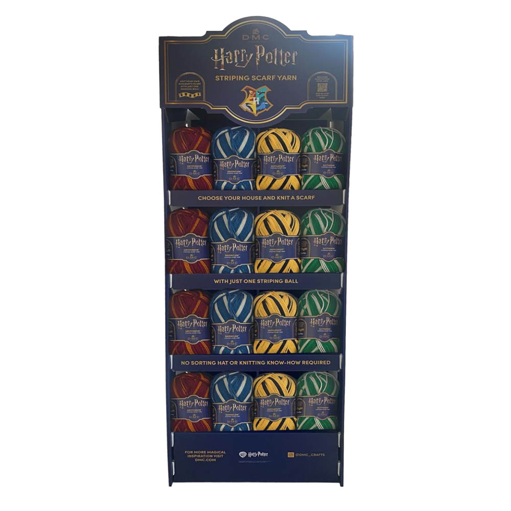 DMC Harry Potter Display 55x40x172cm 48x300g - 4 kleuren-1st
