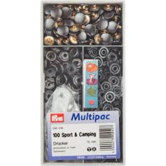 Prym Nähfrei Druckknöpfe Sport Camping 15mm - 100Stk