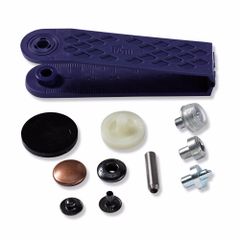 Prym Nähfrei Druckknopf Anorak 15mm - 5x10Stk