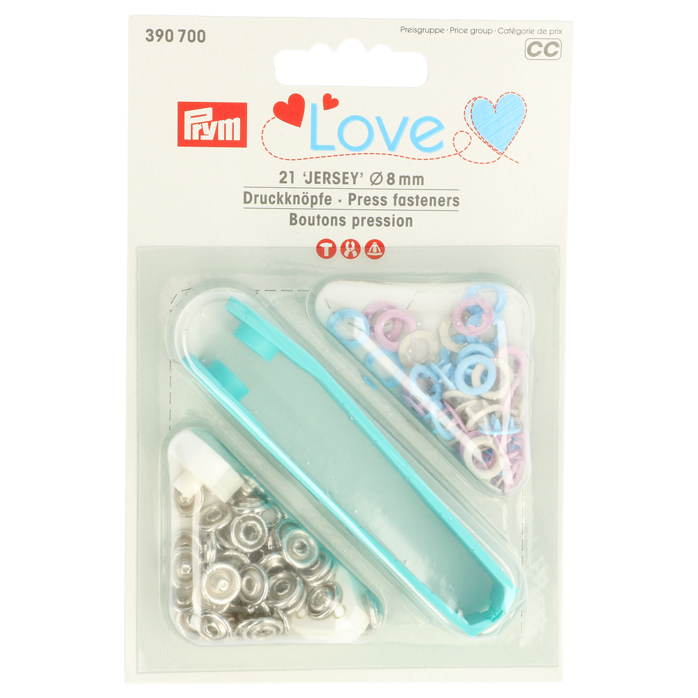 Prym Love drukknopen jersey 8mm - 5x21st
