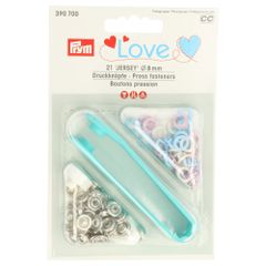 Prym Love Jersey Druckknöpfe 8mm - 5x21Stk