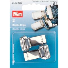 Prym Combi clips zilver - 5x2st