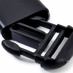 Prym Clip buckle strong plastic 30mm black - 5pcs