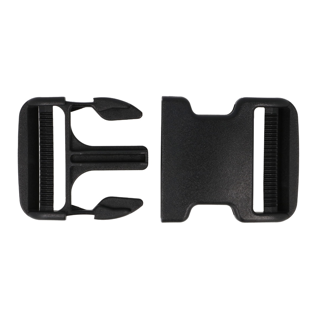 Prym Klikgespen kunststof 50mm zwart - 5st