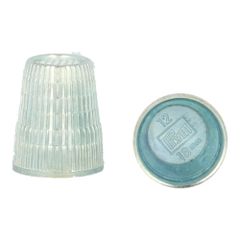 Prym Thimble zinc die-cast silver - 10pcs