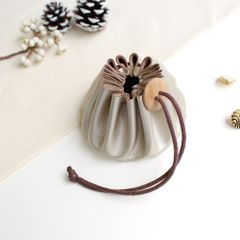 Cohana Himeji leren tas winter goud - 1st