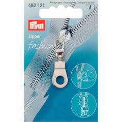 Prym Zipper ring silver - 5pcs