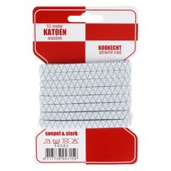 Baumwoll-Gummiband 6mm - 10x10m