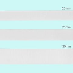 Strong elastic bundle 20-25-30mm white - 25x1m