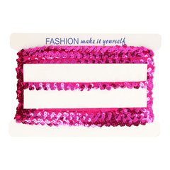 Elastisches Paillettenband 20m