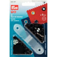 Prym Ringen en schijven 5mm brons - 5x40st