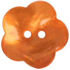 Button mother-of-pearl flower sze 20 - 12.50mm - 50pcs - 693
