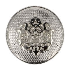 Button semi-antique size 28 - 17.50mm - 50pcs