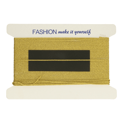 Koord metallic 2mm - 25m - goud