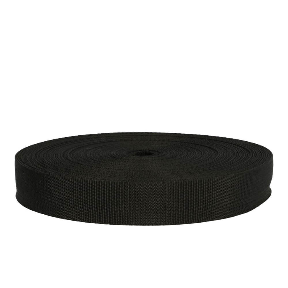 Keperband nylon grof 20mm - 25m - 000