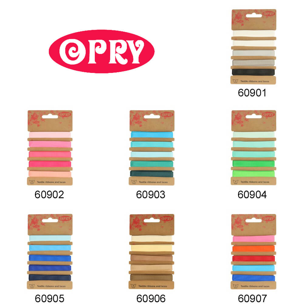 Band zelfbediening grosgrain 10mm - 5x1m - 5st