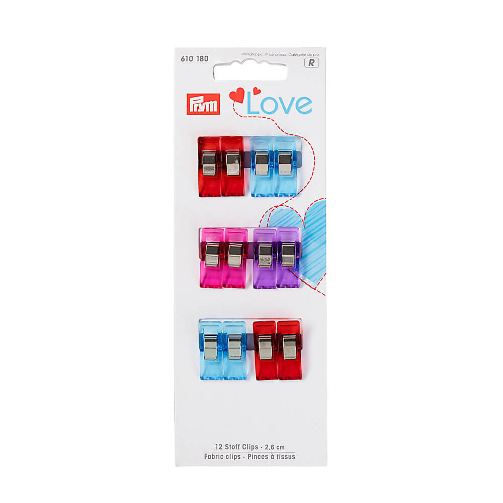 Prym Love stof clips 2,6-5,5cm - 5st