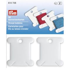 Prym Wikkelkaarten voor wol- of borduurgaren - 5x30st