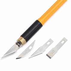 Prym Art knife with 3 blades and protective cover - 1pc