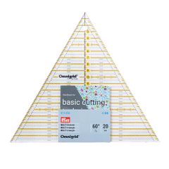 Prym Omnigrid patchwork ruler triangle multi 20cm - 3pcs