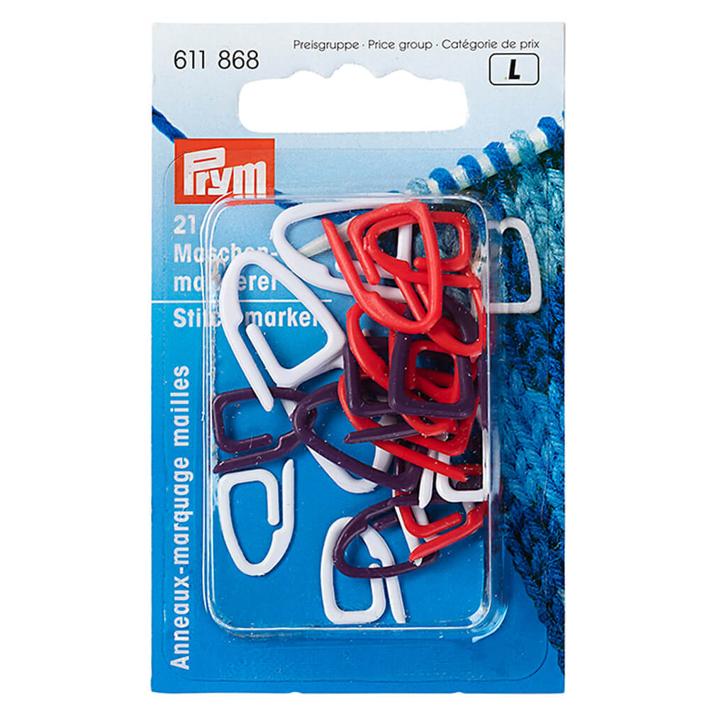 Prym Stekenmarkeerringen kunststof assortiment - 5x21st