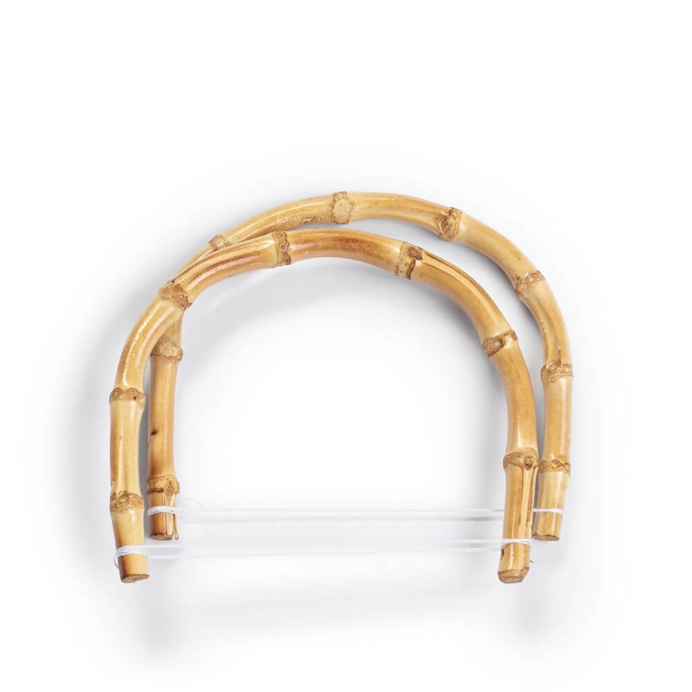 Prym Tasgrepen bamboe Kim 15,5x13cm - 3x2st