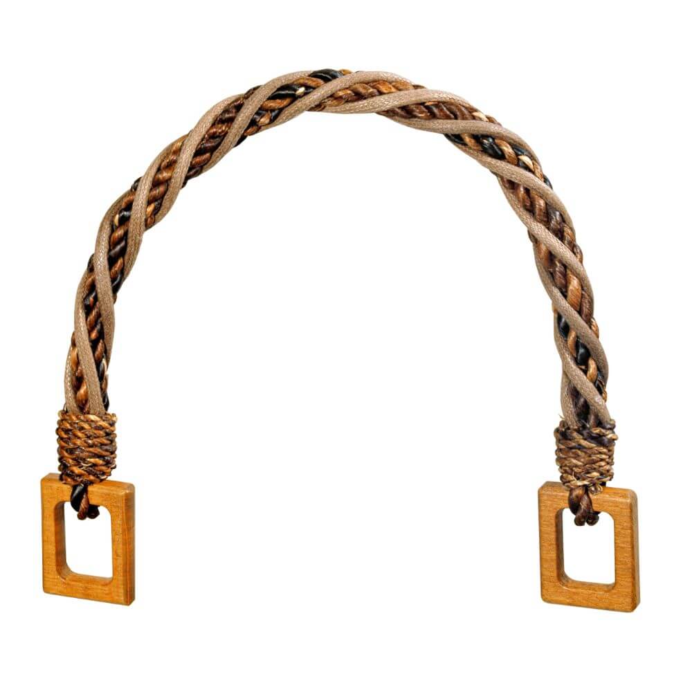 Prym Tasgrepen Madeleine 34cm beige-bruin - 3x2st