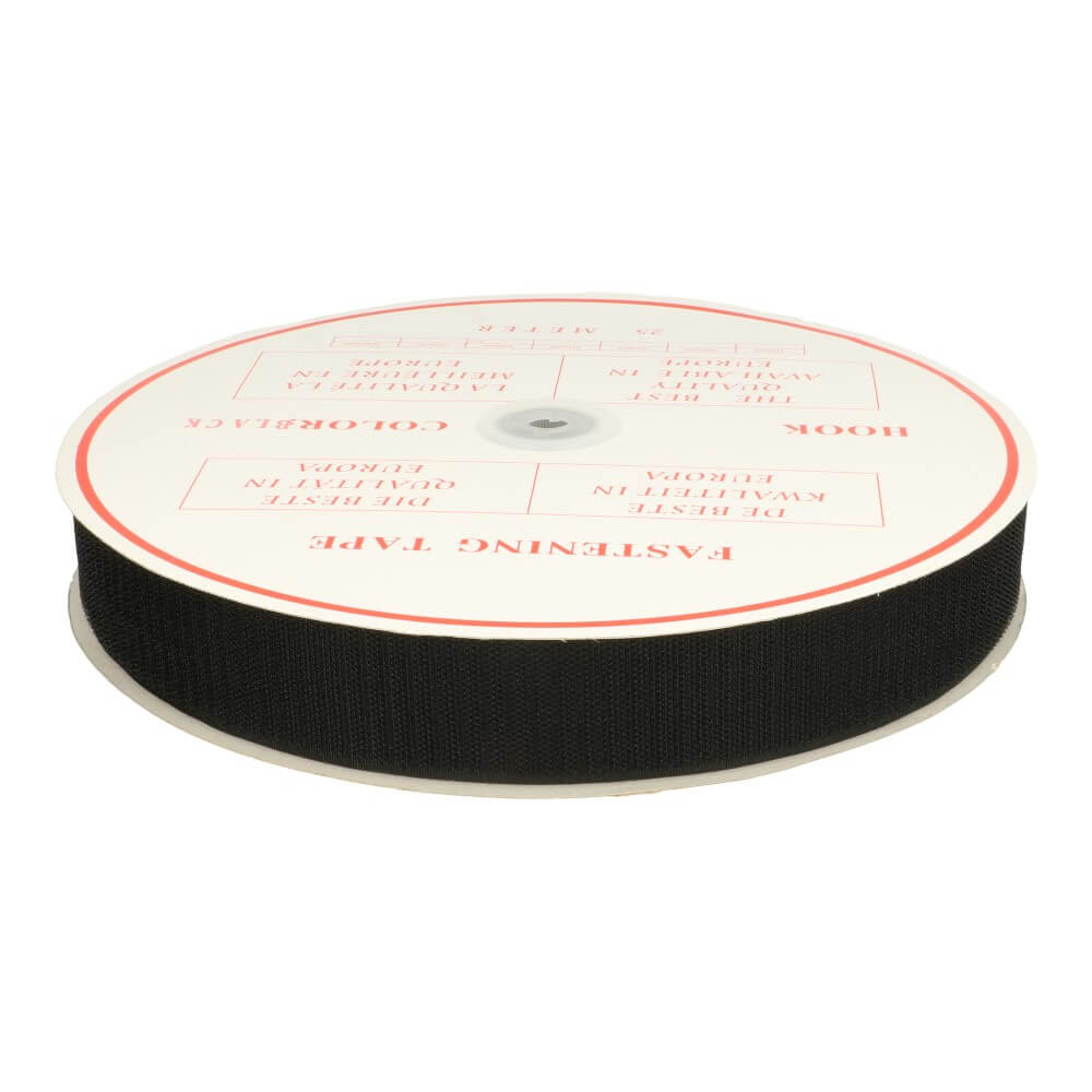 Klittenband naaibaar haak 38mm - 25m