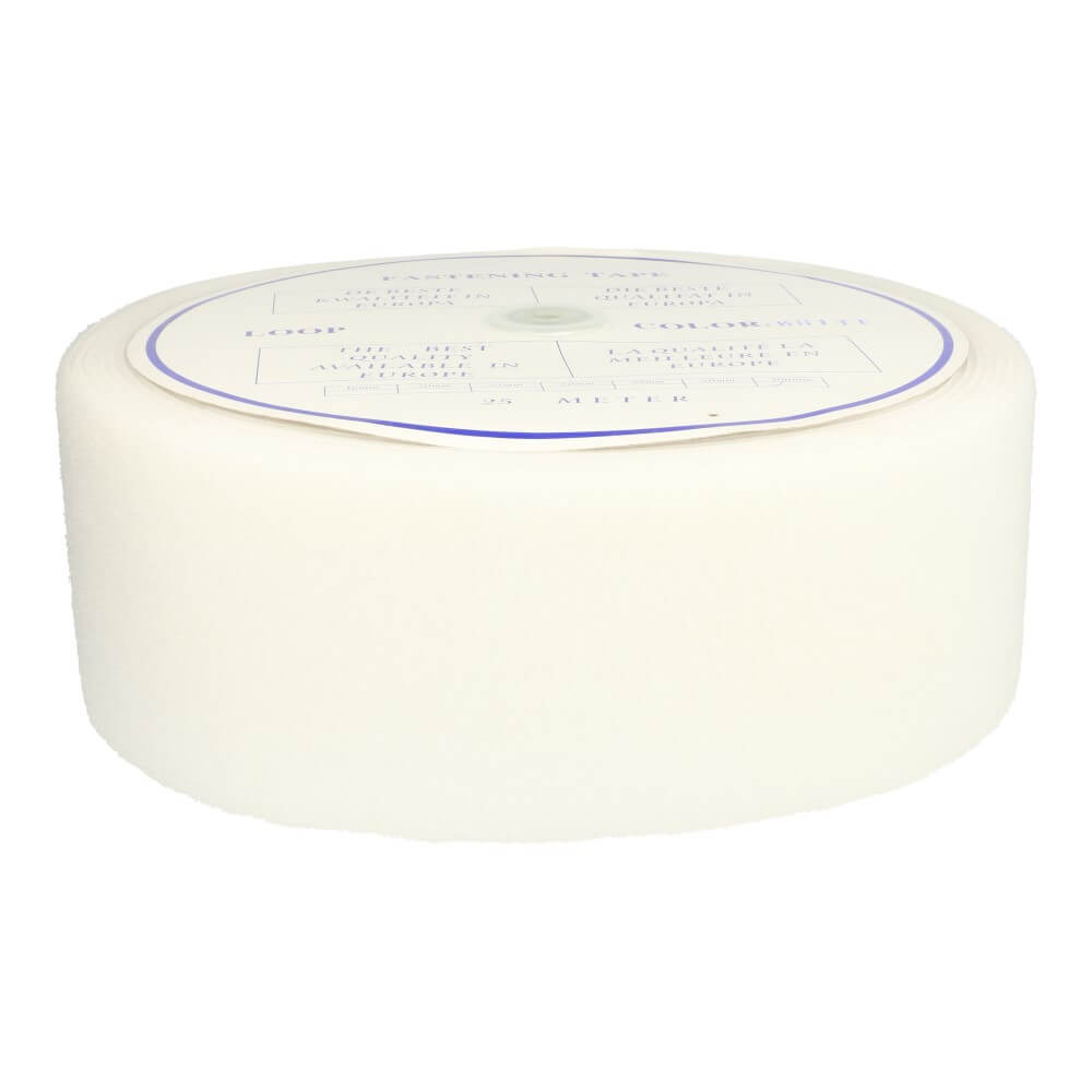 Klittenband naaibaar lus 100mm - 25m - 009