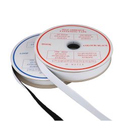 Self-adhesive fastening tape hook and loop 20mm - 20m - 000