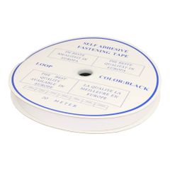 Self-adhesive fastening tape loop 20mm - 20m